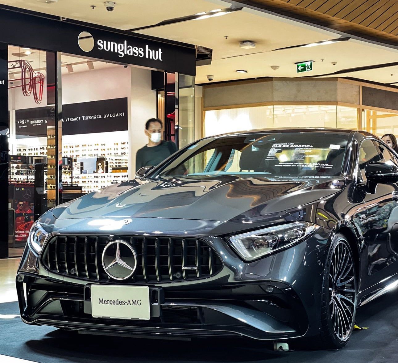 New AMG Grille ALL Black for CLS 2019-2022