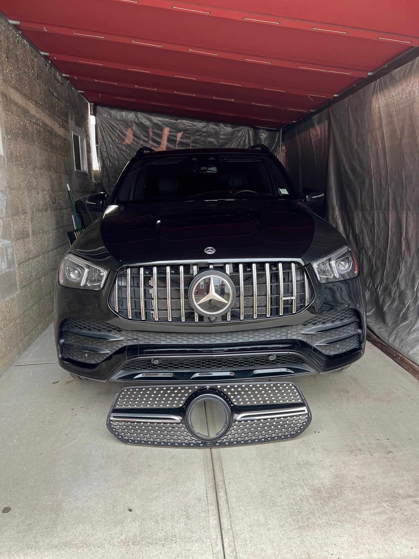 New Silver AMG Grille | Fit For GLE W167 Models | 2020-2023