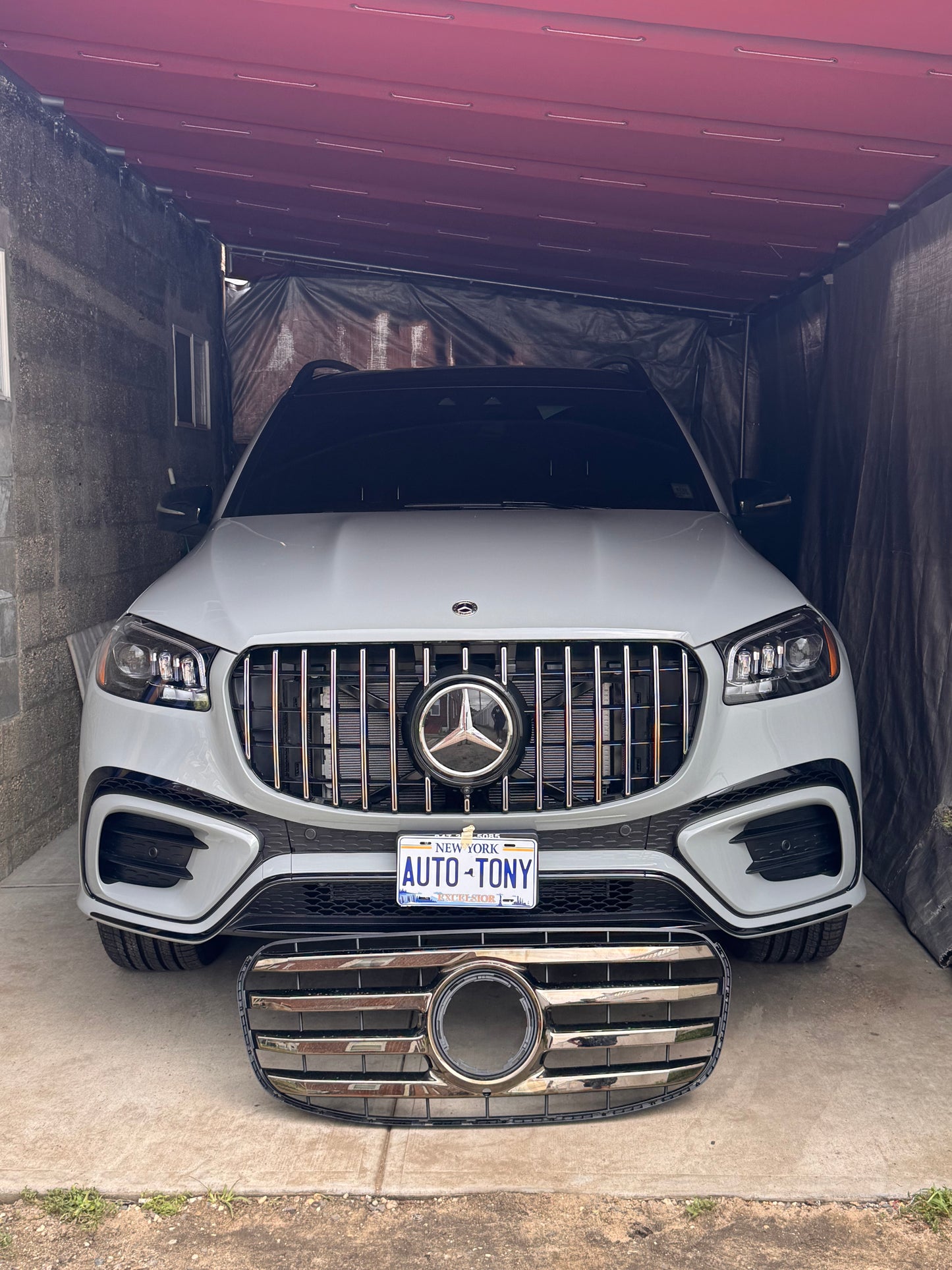 GLS 2024-2025 New Front Grille Silver
