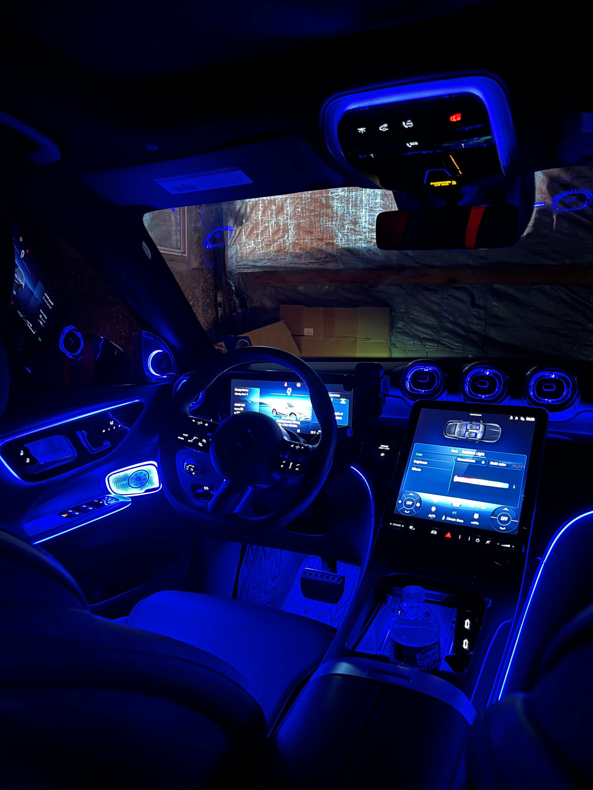 Fully ambient upgrade for Mercedes C-class 2021-2023