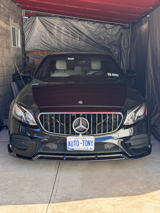 New Glossy Black AMG Grille | W213 2017-2020 | Perfect For E300 E350 E400 E43AMG E450 E53 AMG Sedan