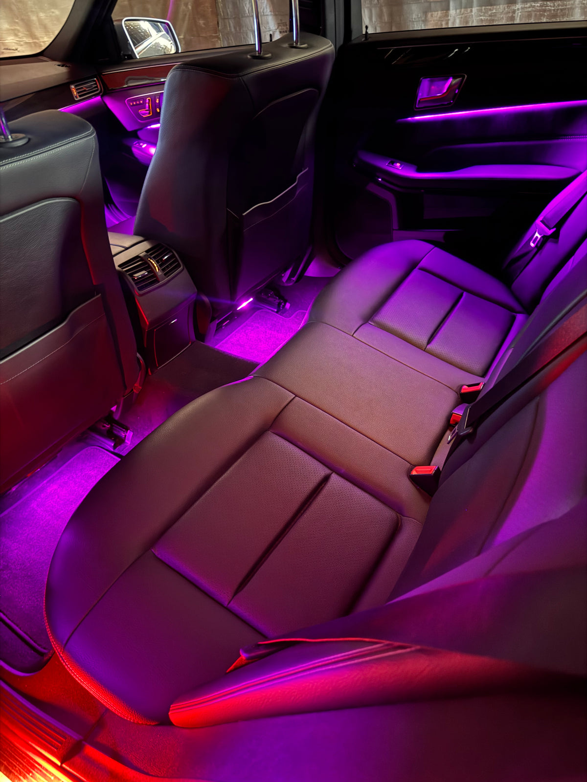 Mercedes E-class 2014-2016 Ambient Light with 12-color double brightness