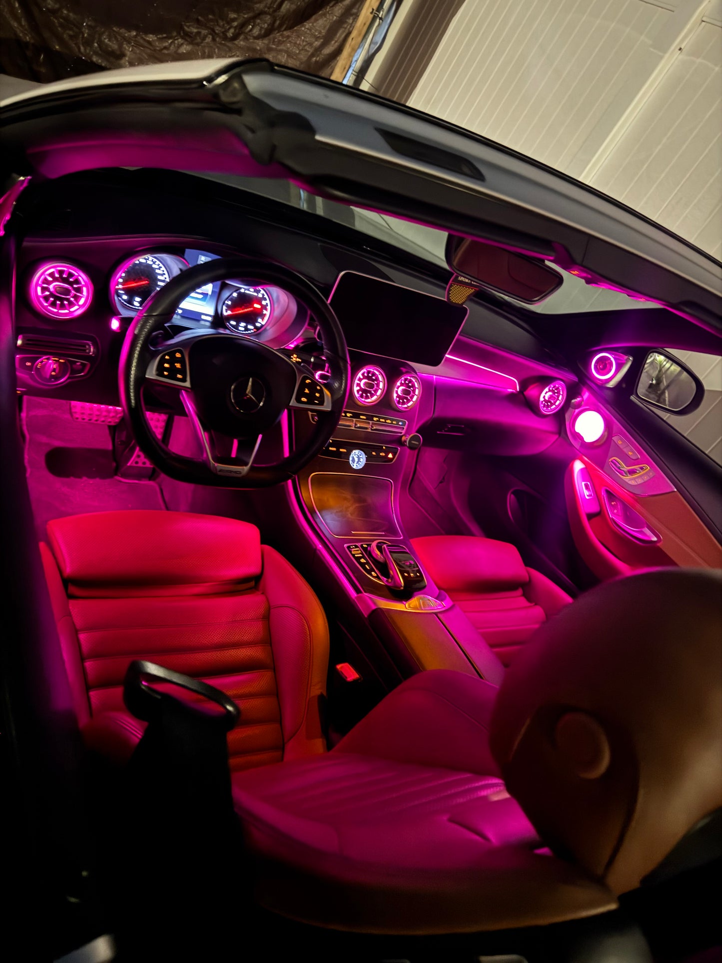Fully ambient lighting upgrade for Mercedes E-class 2017-2020 Coupe