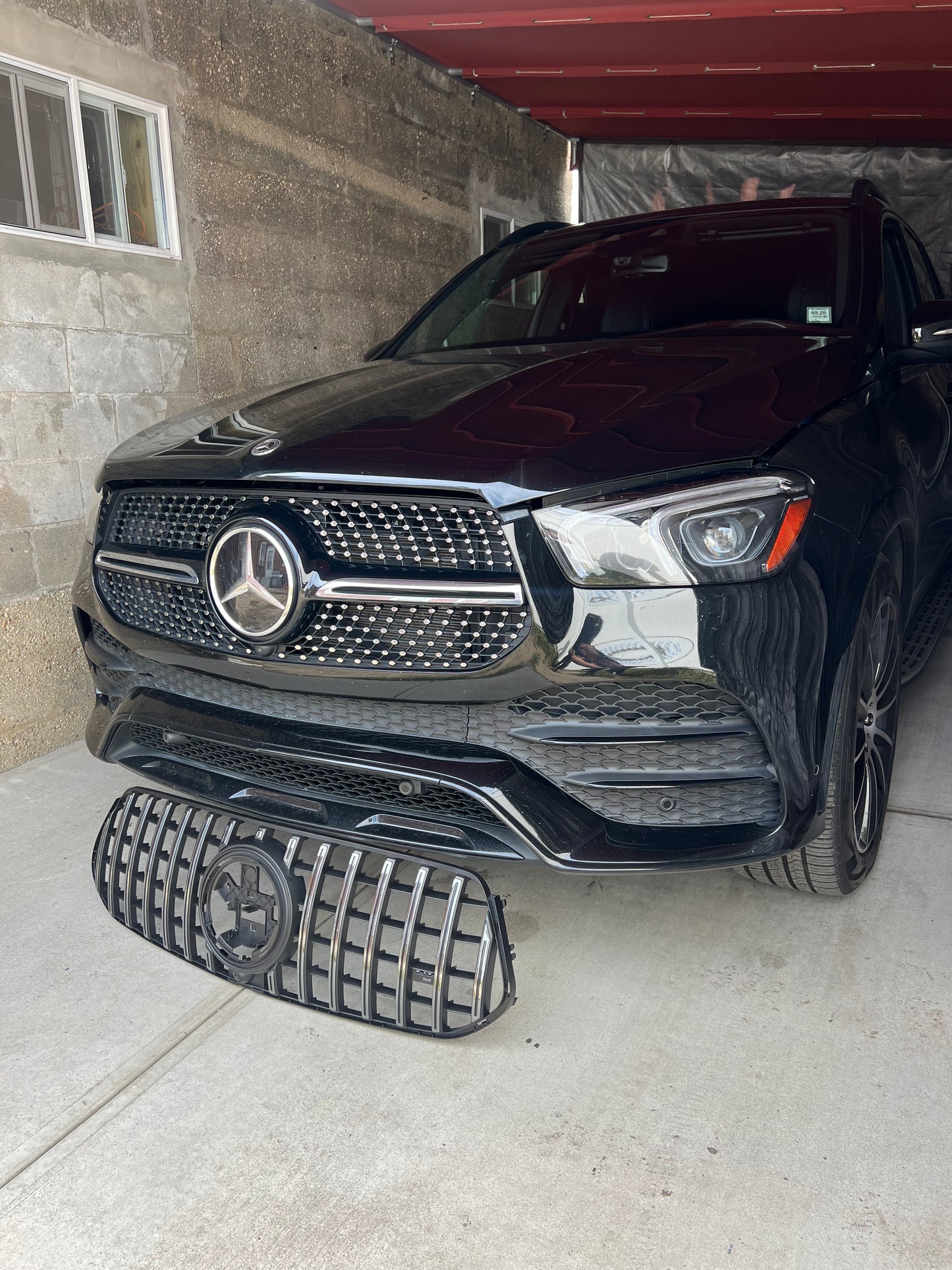 New Silver AMG Grille | Fit For GLE W167 Models | 2020-2023