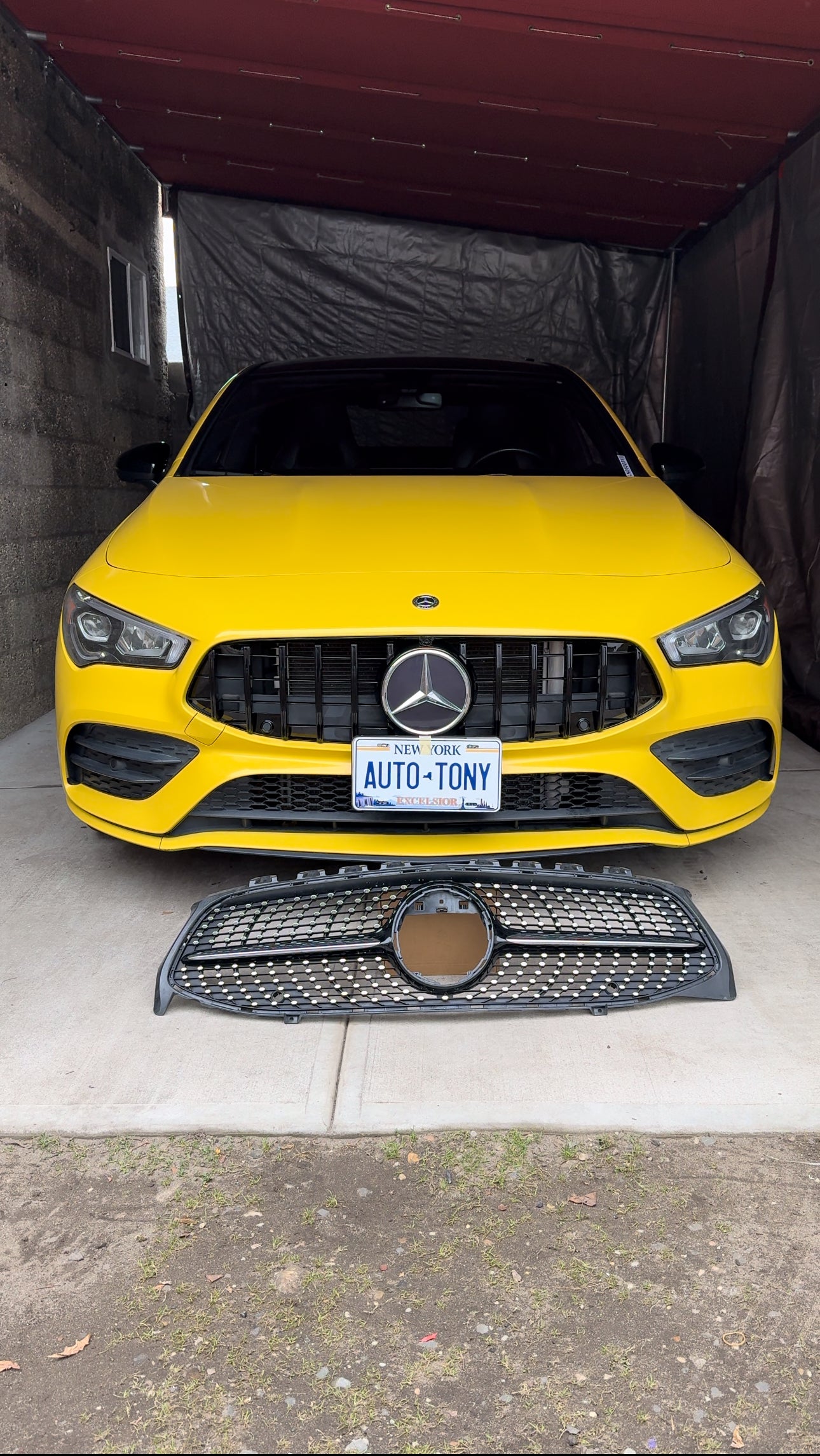 New AMG Grille Mercedes CLA 2020-2023