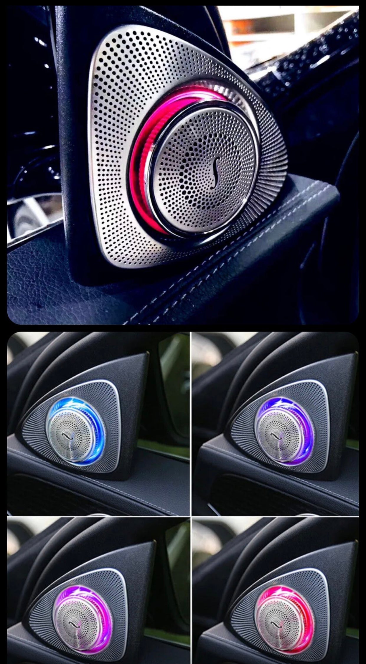 New Tweeter | Dual-Side Lighting | 64-Color Spectrum | S-Class 2018-2020