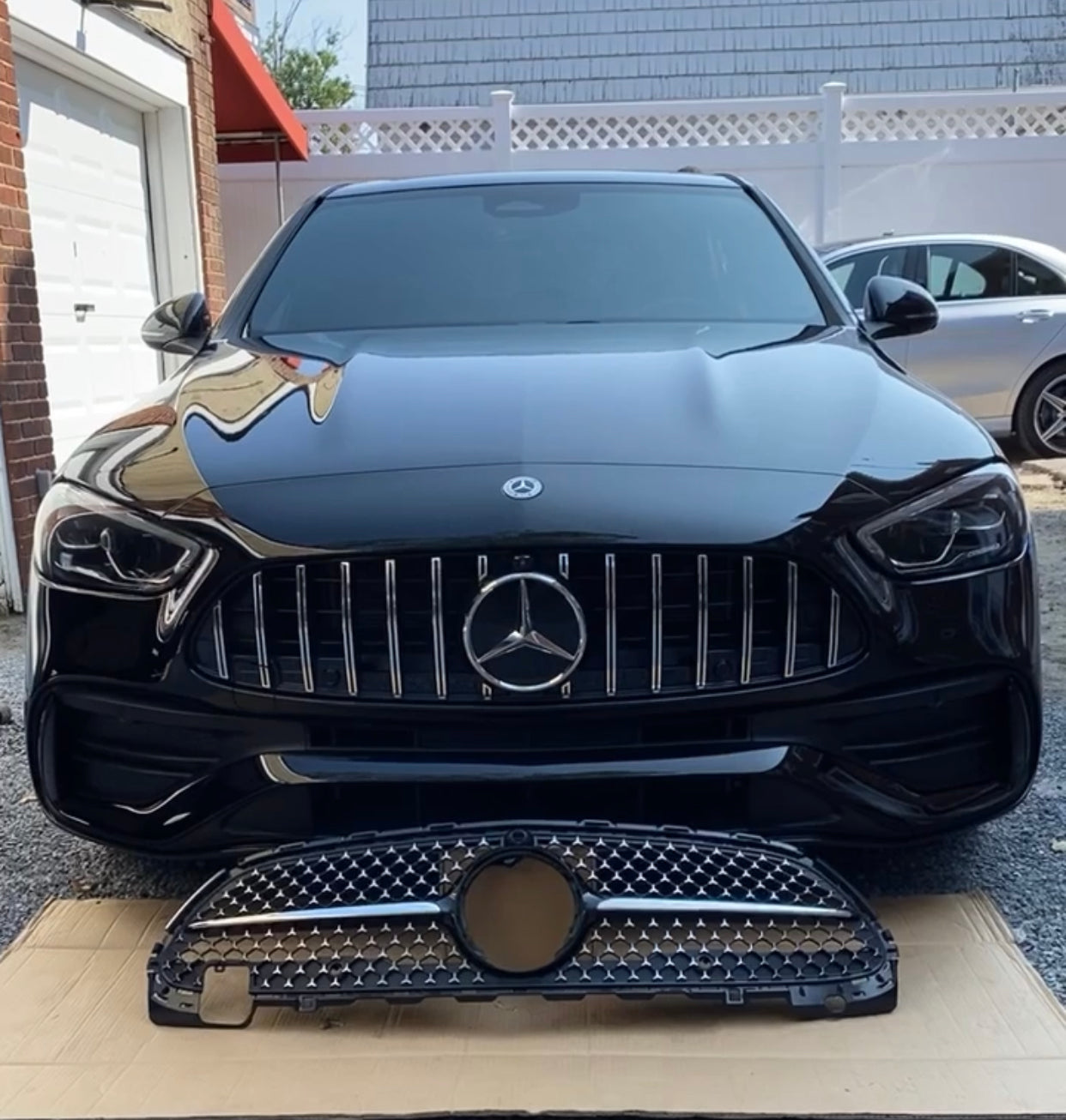 New AMG Grille for C-Class 2021-2023 W206