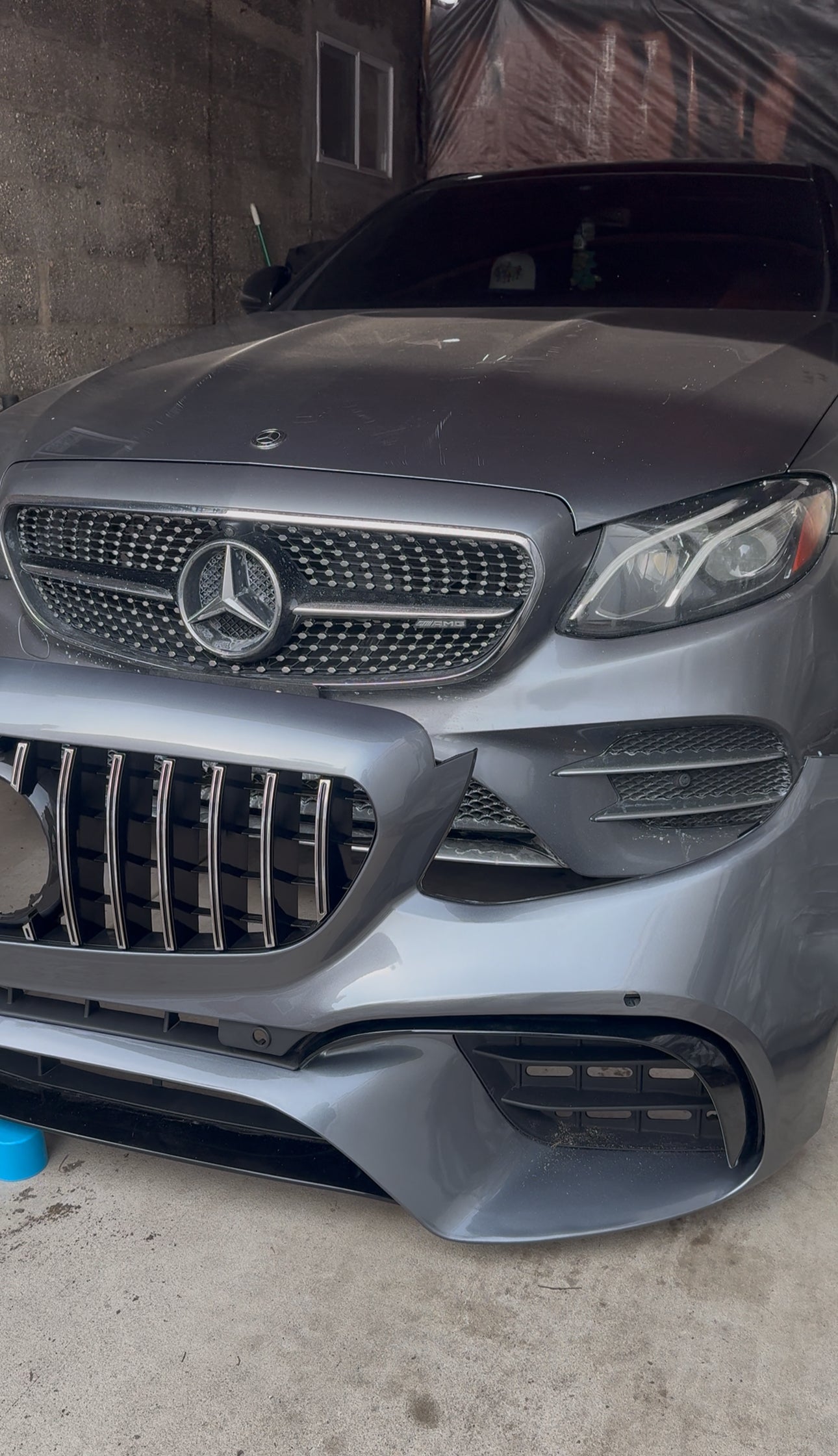 New Front Bumper E63-AMG E-class 2017-2020