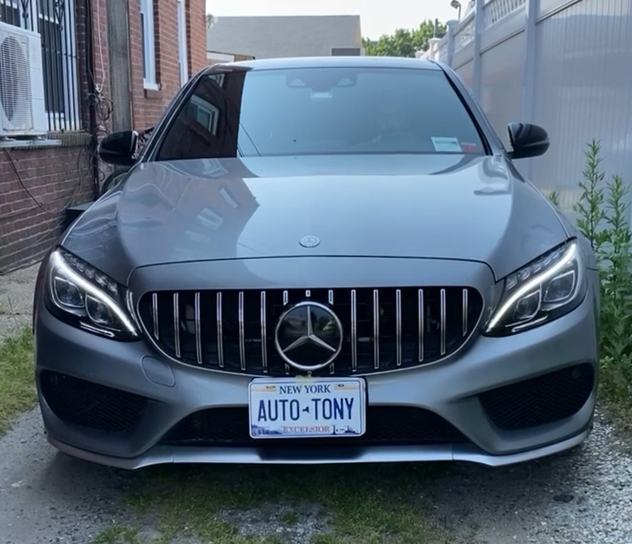 New AMG Grille Chrome W205 C-class 2015-2018