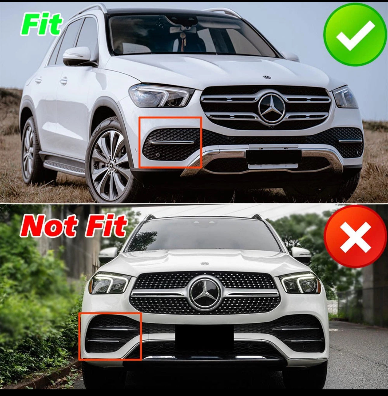GLE 2020-2023 New AMG Front Grille Silver