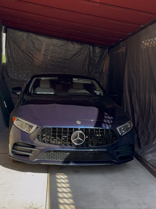 AMG Front Grille ALL Black for CLS 2019-2023