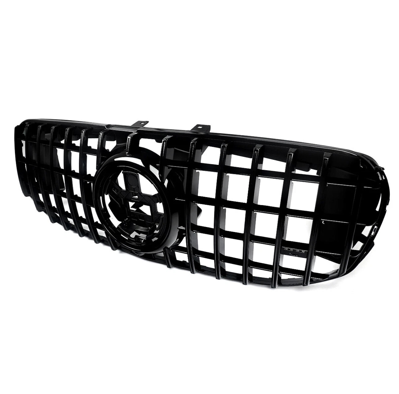 Mercedes-Benz GLS 2020-2024 AMG Front Grille Glossy Black