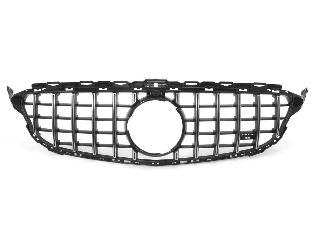 C-class 2015-2018 W-205 Front Grille Silver