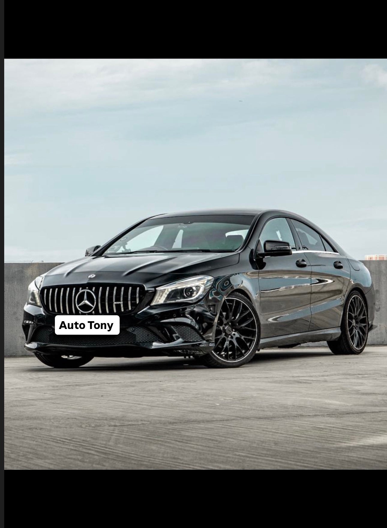 CLA 2013-2018 New Front Grille Silver
