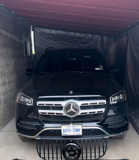 Mercedes-Benz GLS 2020-2024 AMG Front Grille Glossy Black