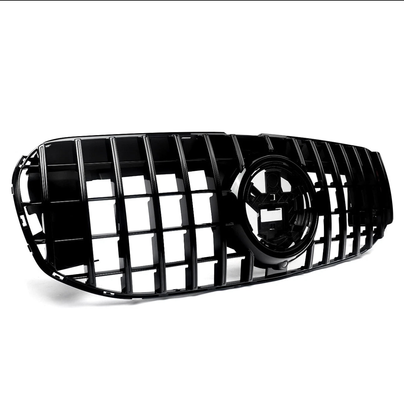 Mercedes-Benz GLS 2020-2024 AMG Front Grille Glossy Black