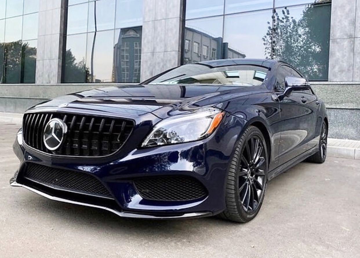 New AMG Grille Glossy Black | Perfect Fit For CLS W217 2015-2018 | CLS350, CLS400, CLS450 & CLS550