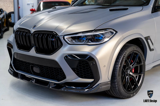 New BMW X6 M Grille ALL Black (2020-2023)