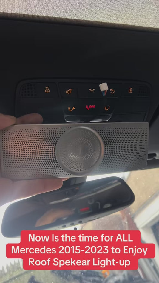 New Roof Speaker light up W205 C-class 2015-2018